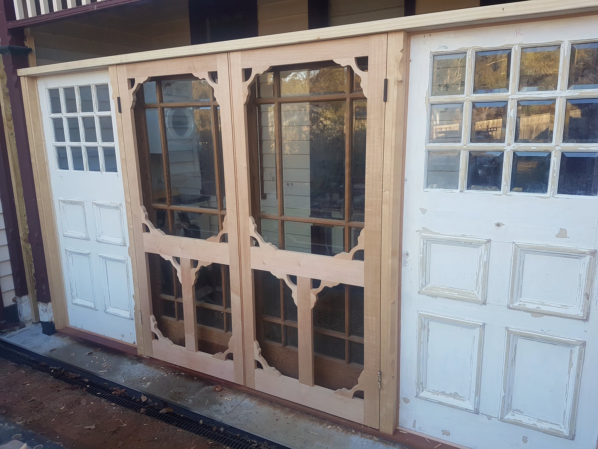 New rear entrance joinery, Airlie, Castlemaine