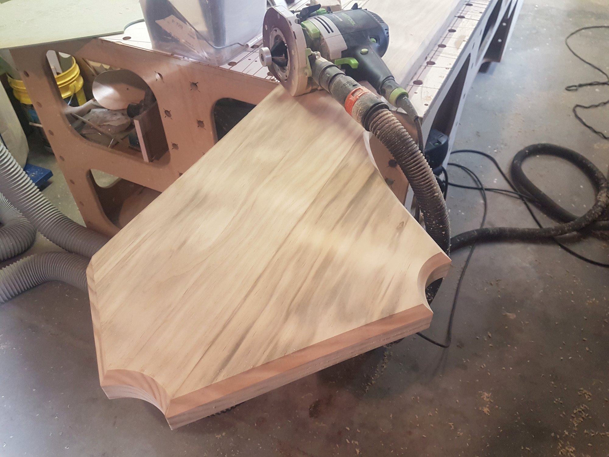 Gable one, timber work at Airlie, Castlemaine