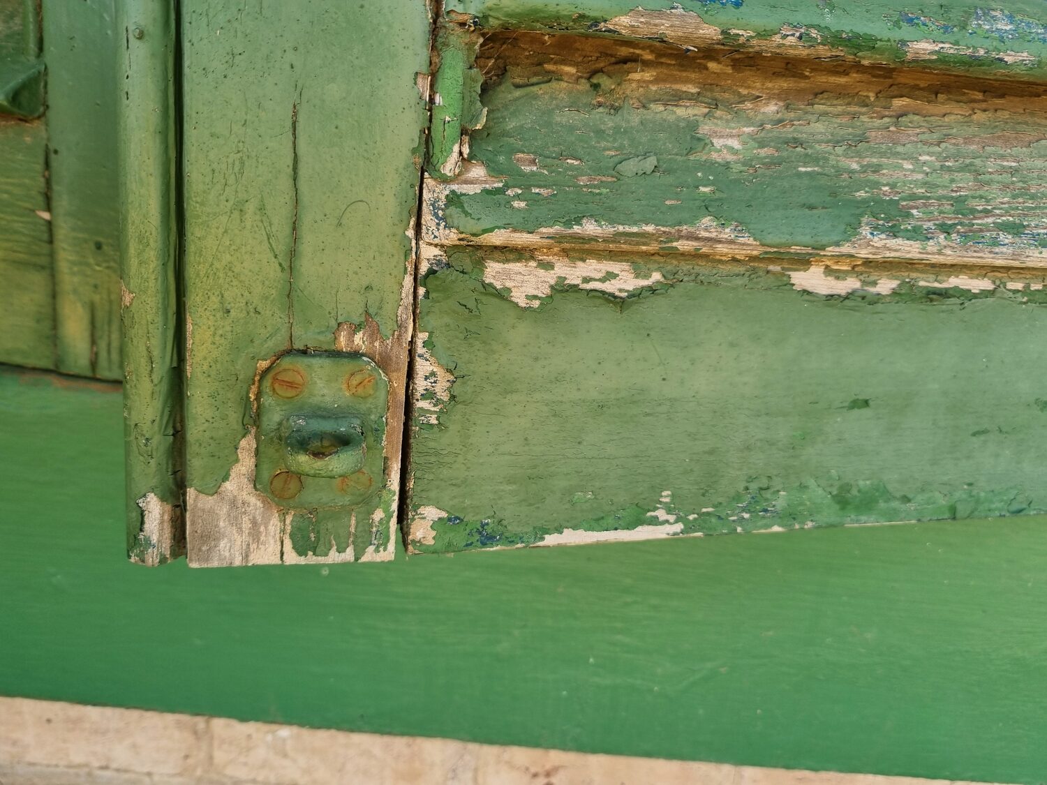 Louvre shutters, timber work at Buda House, Castlemaine
