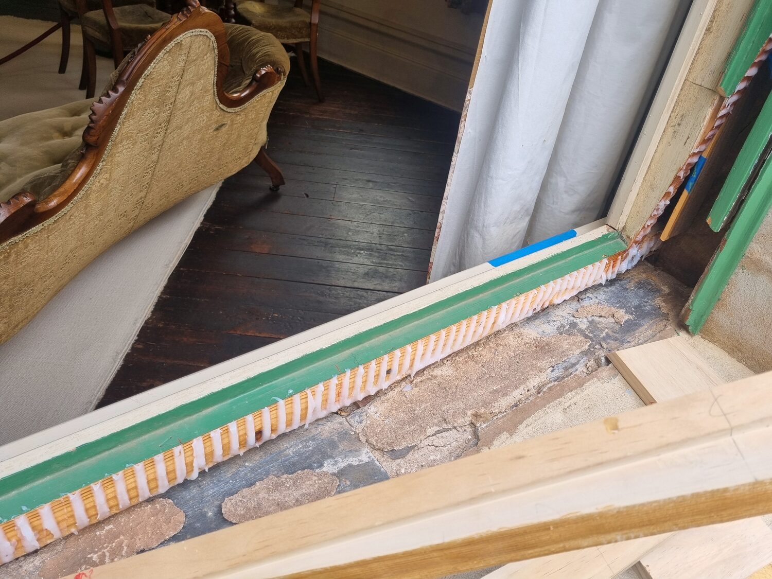Windows detail, Buda House, Castlemaine
