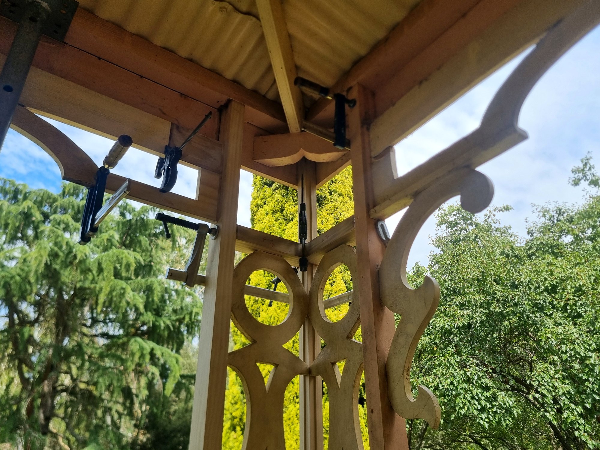 Verandah bracket detail, Forest Hall