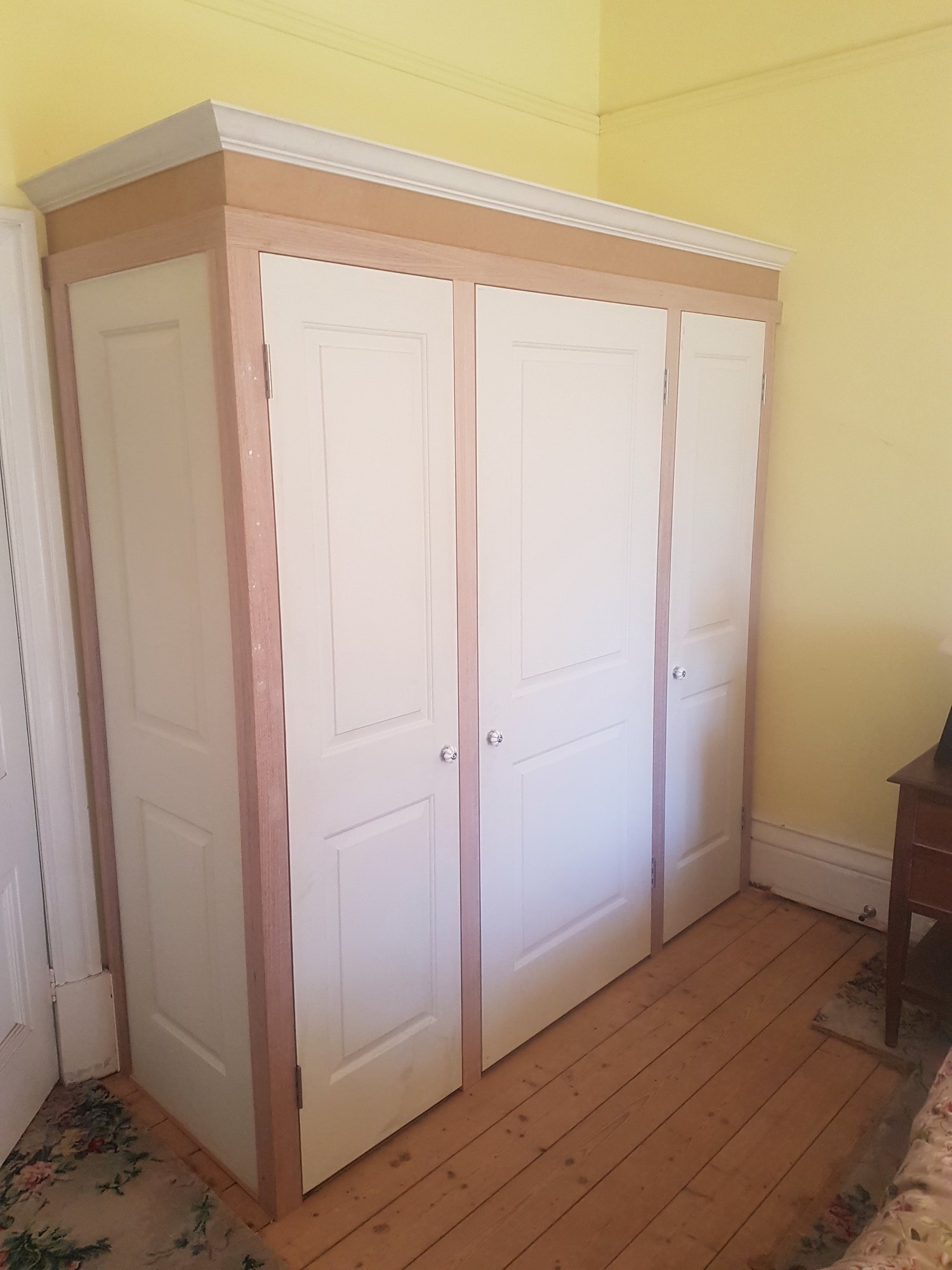 Built-in robes, restoration work, the Lawson family home, Castlemaine