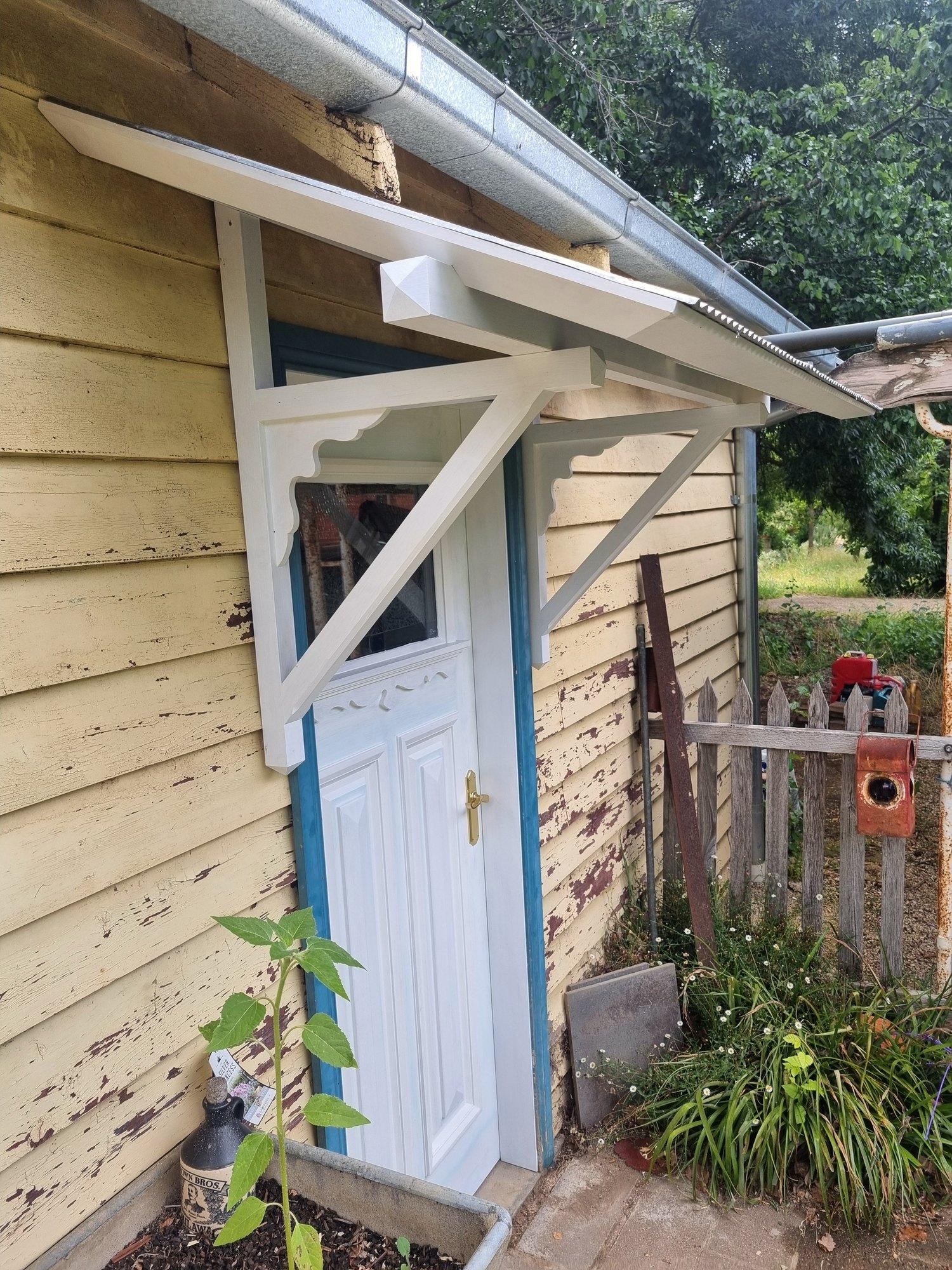 Rebuilt awning, Lawson